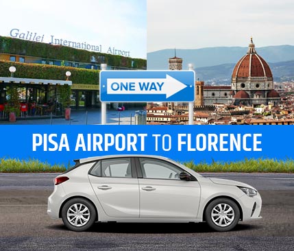 One Way Car Rental from Pisa Airport to Florence